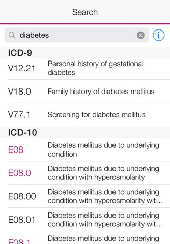 ICD-10 & ICD-9 Code Converter screenshot 3