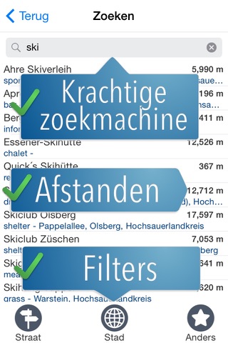 Sauerland Ski & Cross-Country Map screenshot 4