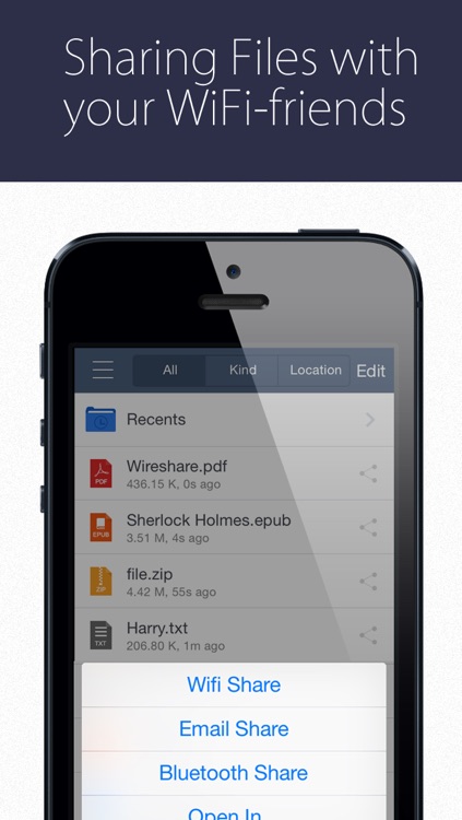 WireShare - PDF/EPUB/TXT/CHM Reader screenshot-4