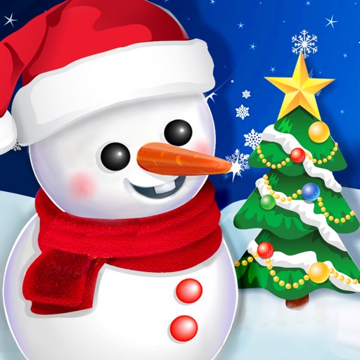 Christmas Snowman Dress & Play Icon