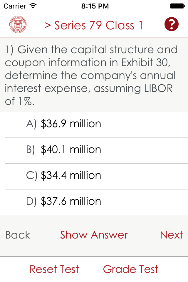 Cornell-Knopman Interview Prep for IB