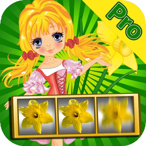 Splendid Daffodil Pro - Jackpots Slots Machine, Now Spin & Win Icon