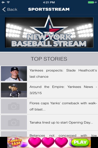 NEW YORK BASEBALL STREAM screenshot 4