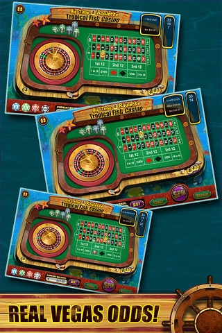 Roulette of Tropical Fish Casino 777 (Win Big) screenshot 2