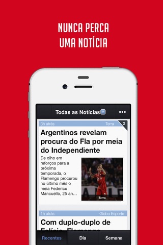 Últimas notícias do Flamengo - Não Oficial Edição screenshot 4