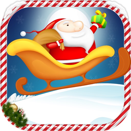 Santa Sleigh Rider Icon