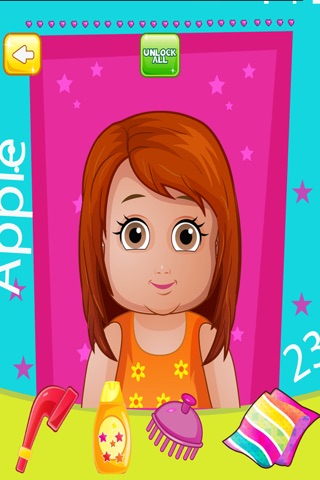 Cute Baby Hair Salon FREE- Super fun beauty dress up game for girls screenshot 3