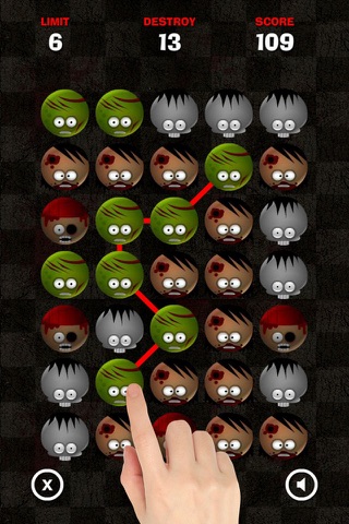 Halloween Zombie Crush - Free screenshot 3