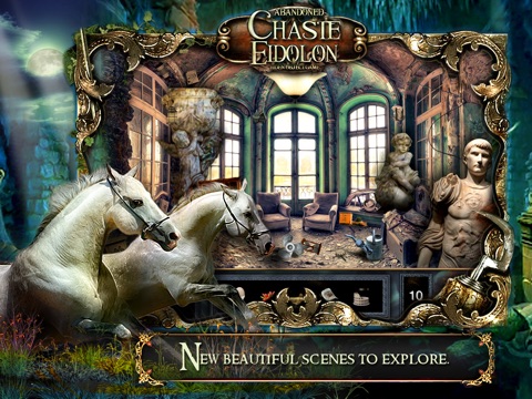 Abandoned Chaste Eidolon : Hidden Objects screenshot 2