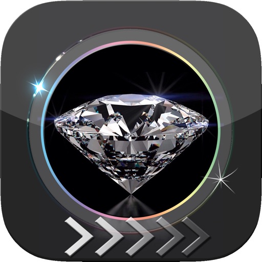 BlurLock -  Diamond Gems & jewels : Blur Lock Screen Photo Maker Wallpapers Pro icon