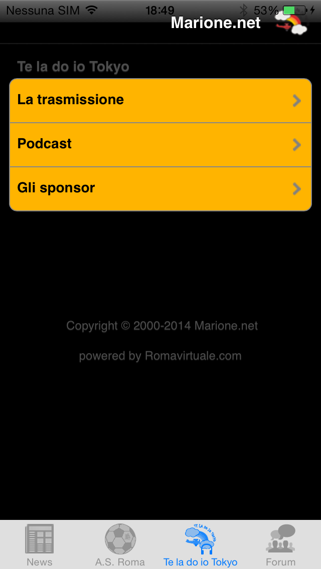 Te la do io Tokyo - Marione.net