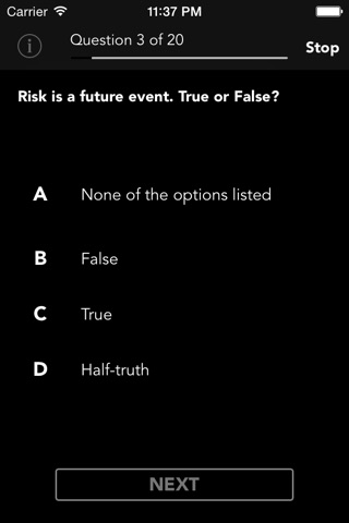Risk Management in a Project Context: Knowledge Quiz screenshot 3