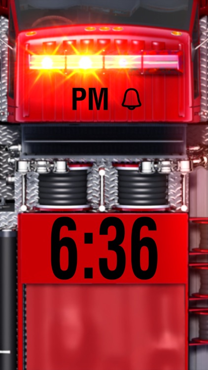 Fire Truck Alarm Clock