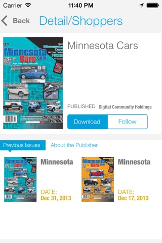 Minnesota Cars screenshot 2