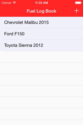 Fuel Economy Log Book screenshot 2