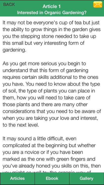 Organic Gardening Guide - A Guide To Growing Your Own Organic Vegetables screenshot-4