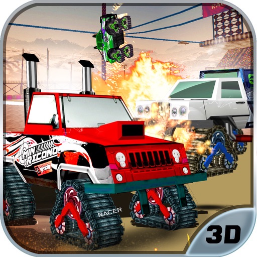 Monster Truck Snow Trax Knockout iOS App