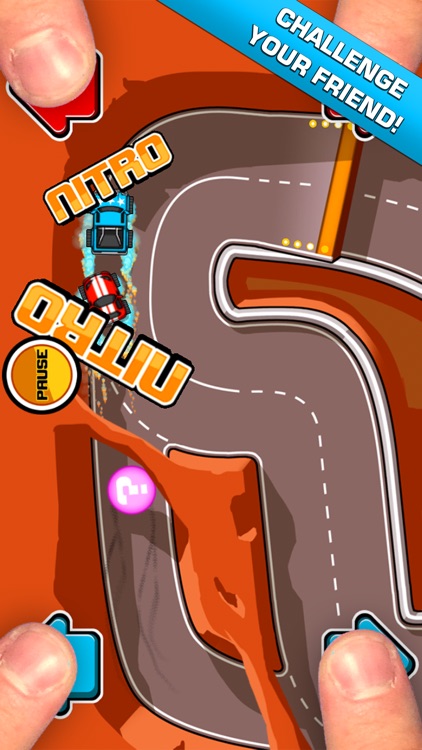 Blonde vs Brunette Racing - Two-player kart racing fun! screenshot-0