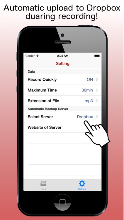 RecNow -record your conversations in mp3 format- screenshot-3