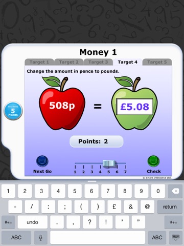 Numeracy Warm Up - Money 1 (UK) screenshot 4