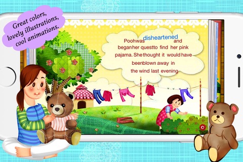 Where is Pooh's Pink Pajama? by Story Time for Kids screenshot 4