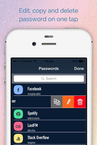 Secure Password Manager Pro screenshot 2