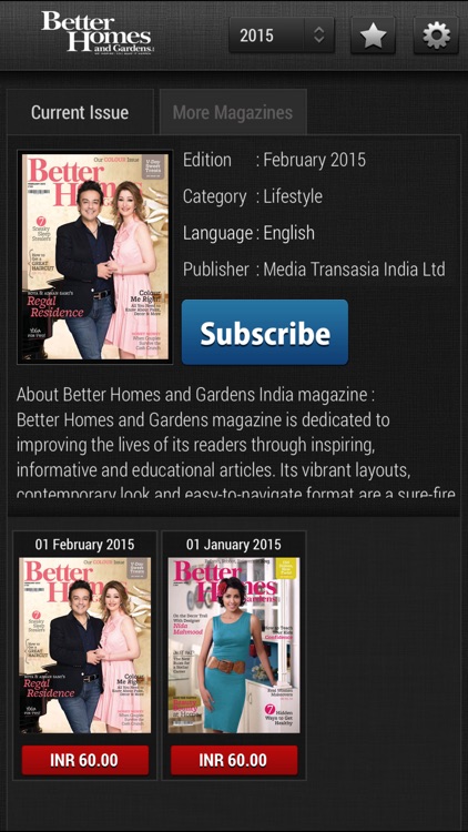 Better Homes and Gardens India magazine