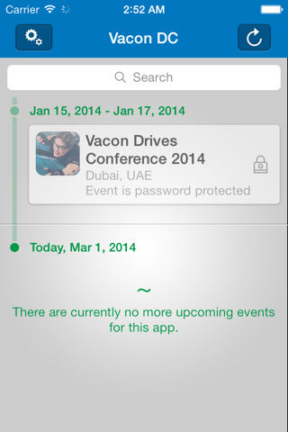 Vacon Events screenshot 2