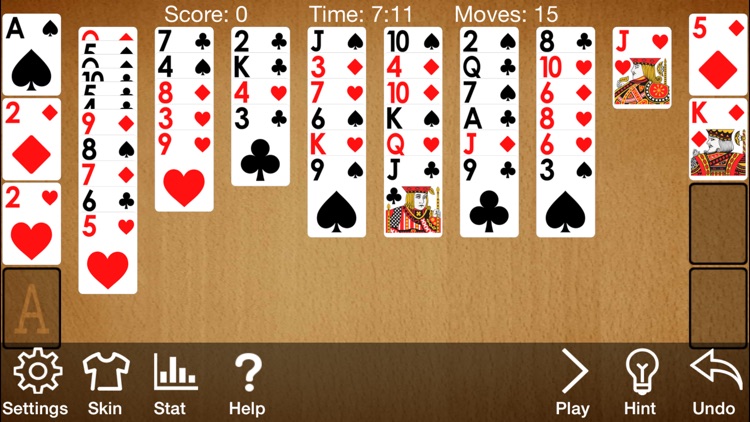 Freecell Solitaire -Patience Baker Klondike Card, Classic Phase Games screenshot-4