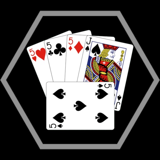 Cribbage Hexagon Icon