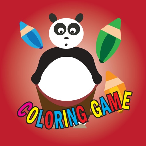 Coloring Book for Kung Fu Panda