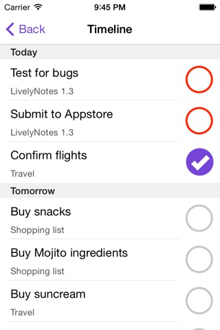 LivelyNotes - Your tasks and notes in one place screenshot 3