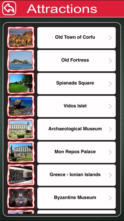 Corfu Island Offline Map Tourism Guide