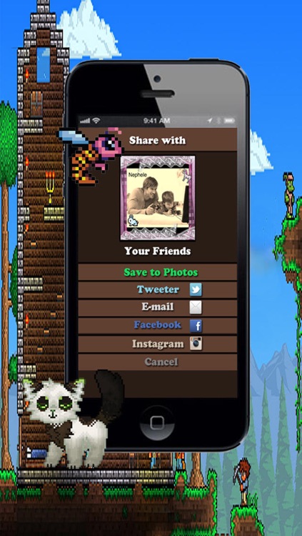 Cartoonize Yourself with Photo Editor for Terraria Pro screenshot-3