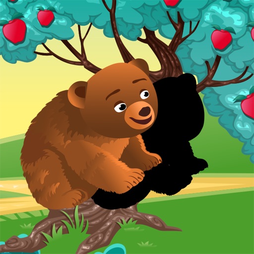 Animals of the Forest Shadow Game: Learn and Play for Children