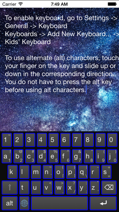 How to cancel & delete Kids Keyboard - Simple ABC Layout For Children of All Ages from iphone & ipad 2