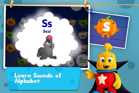 Phonics Pumpkin - Learning app for Kids in Preschool, Kindergarten & First Grade FREE screenshot 3