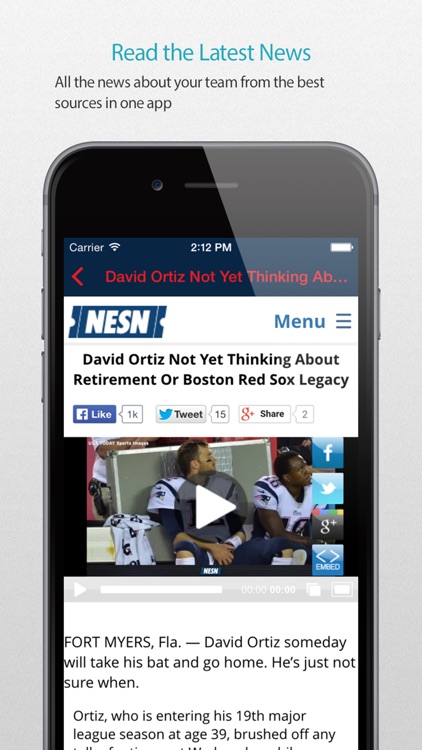 Boston Baseball Schedule Pro — News, live commentary, standings and more for your team!