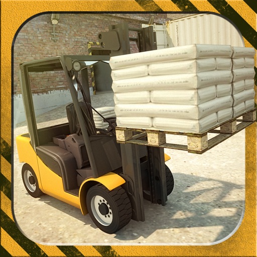 3D Fork Lift Parking PRO - Full Big Payload Construction Simulator Version icon