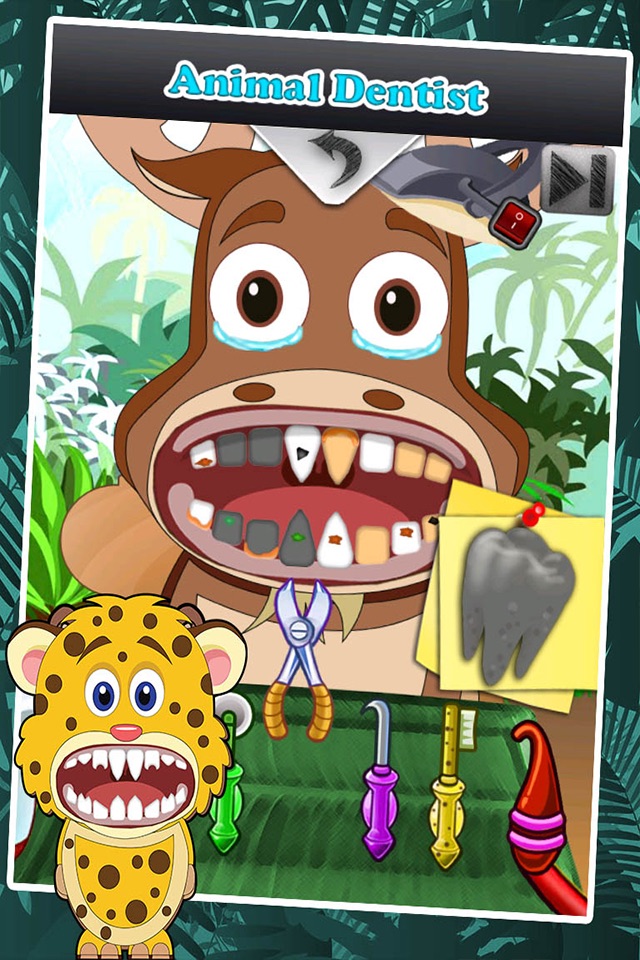 Animal Vet Clinic: Crazy Dentist Office for Moose, Panther - Dental Surgery Games screenshot 4