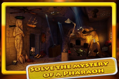 Hidden Object: Ancient Theasures PharaonS Mystery screenshot 3
