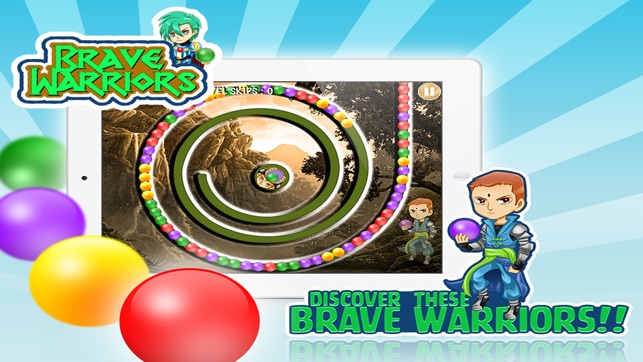 Brave Warriors - Palm Loops with Hot Spot Marbles(圖4)-速報App