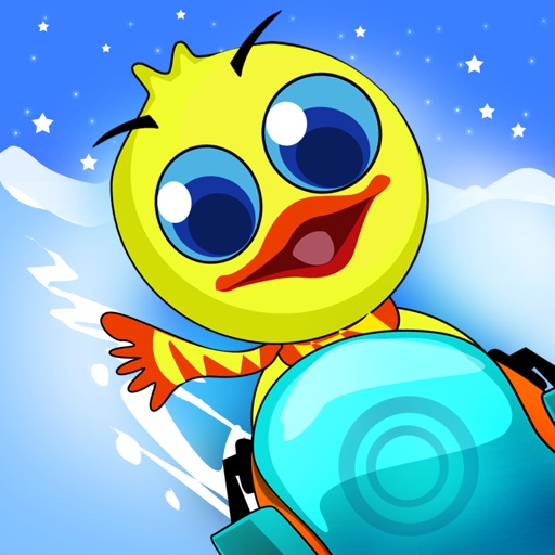 Chick Skidoo Fun Winter : The Brave Icy Frost Race - Premium