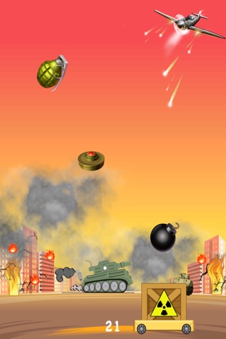 Bomb Fury Invasion - Fast Falling Panic Attack Free screenshot 3