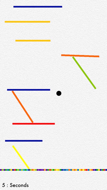 Black Dot Colorful Lines screenshot-0