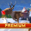 A Santa Claus: Christmas Gifts Premium - 3D Sleigh Driving Game with Cartoon Graphics for Everyone