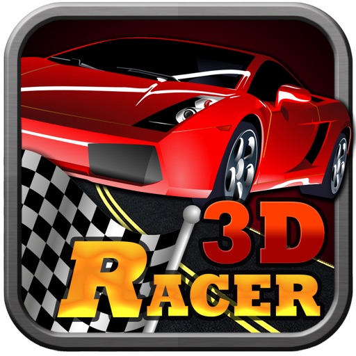 `` Airbone Speed Racer Pro - Best  3D Racing Road Games icon