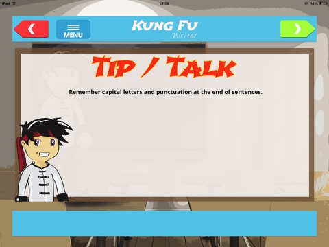 Kung Fu Writer - Beginner screenshot 4