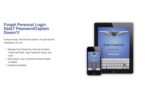 PasswordCaptain screenshot 2