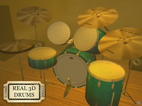 3D Drum Kit Music True Drums Playing Drums